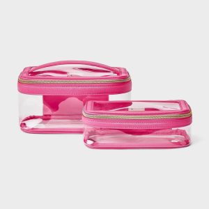 Travel Zip Pouch Set 2pc