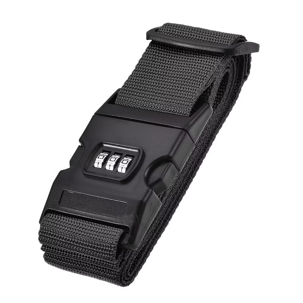 Travel Packing Adjustable Luggage Strap with Buckle and Combination Lock - Image 6