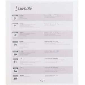 0.5" Ring Binder Clear View White - Half Inch, 120 Sheet Capacity, 4 Pockets, Hard Cover