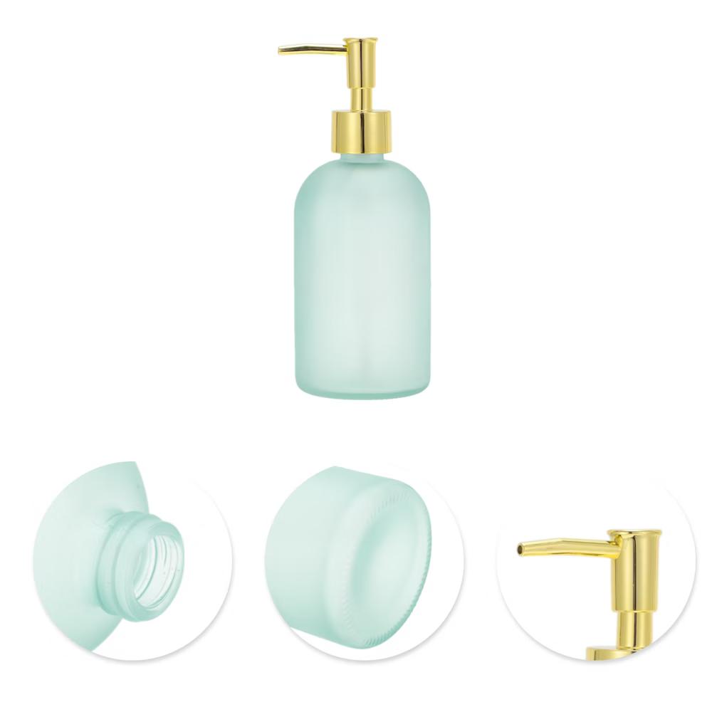 Reusable Cylinder Frosted Soap Dispenser 1 Pc - Image 28