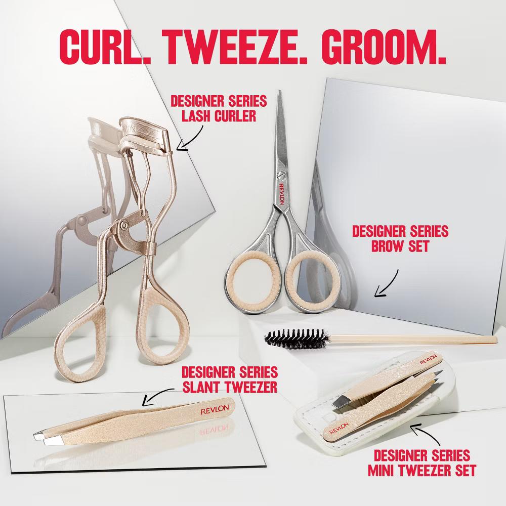 Revlon Designer Series with Brow Scissor and Spoolie Brush Set - 2pc - Image 3