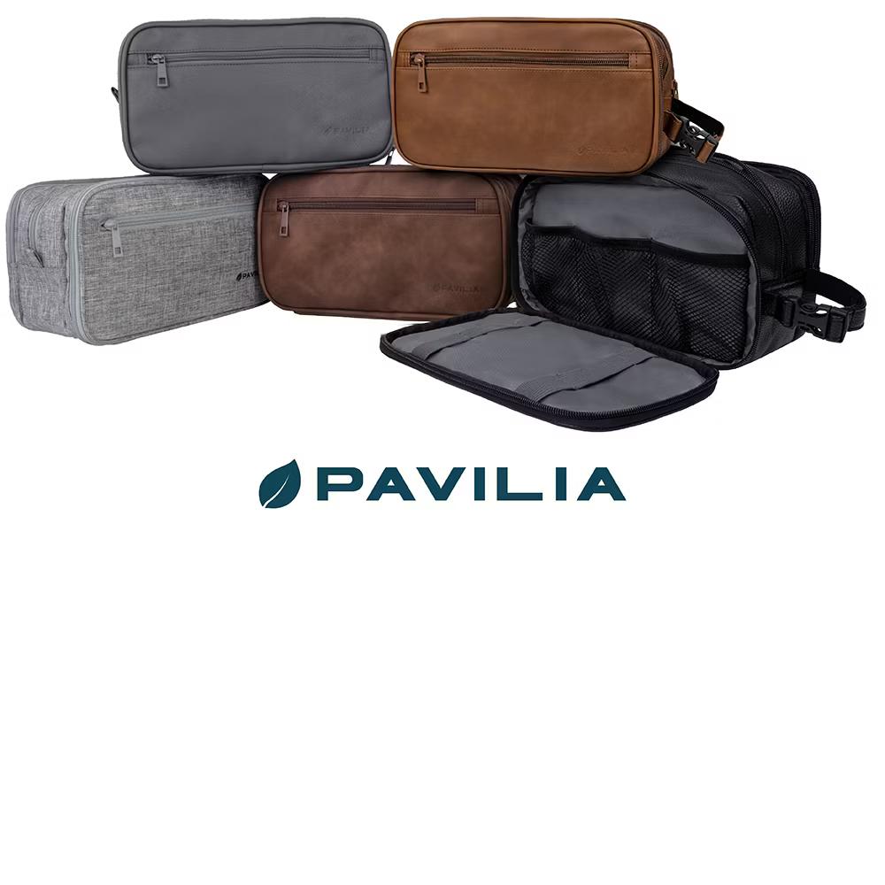 Toiletry Bag for Men, Travel Pouch Essentials Shaving Dopp Kit, Water Resistant Organizer Case Accessories - Image 57