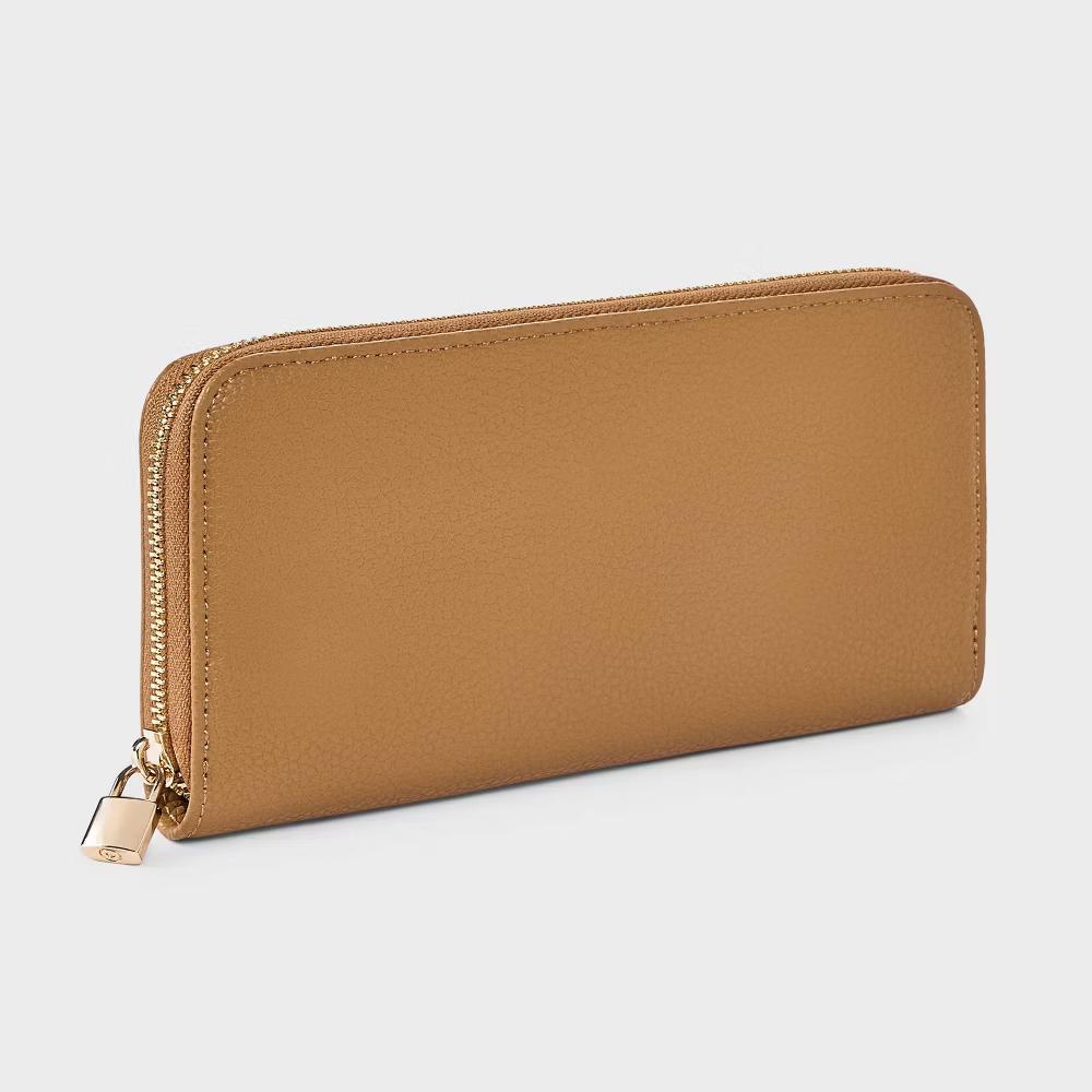 Large Zip Wallet with Charm - Image 11