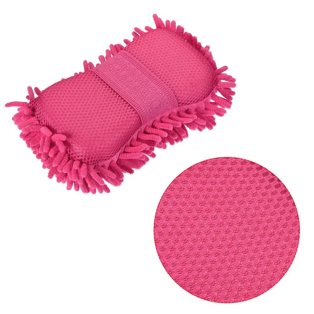 Microfiber Chenille Wash Gloves Washing Sponge Mitten Dry Duster for Daily Cleaning - Image 14