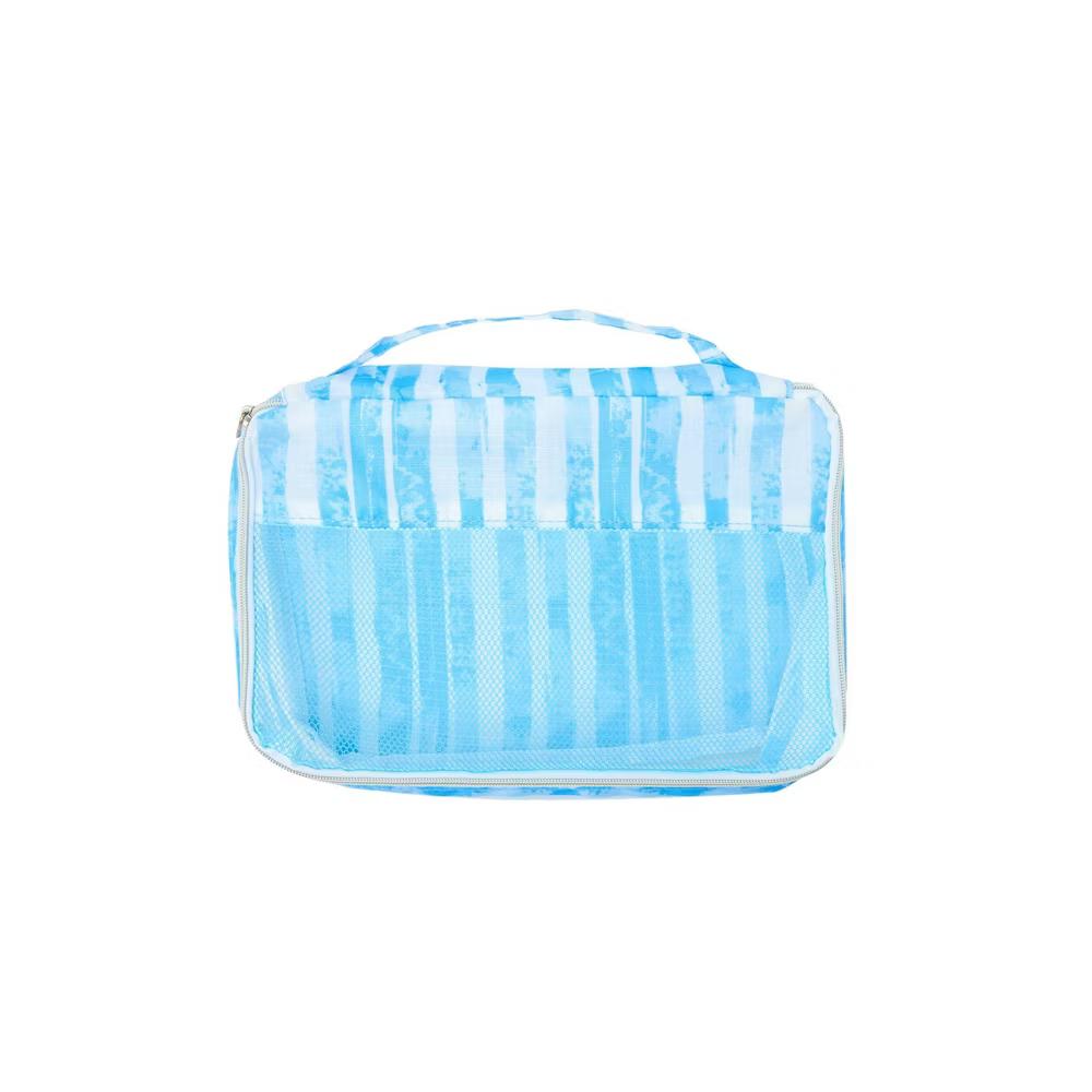 Skinnydip Lightweight Packing Cube Set - Blue Stripe - Image 7