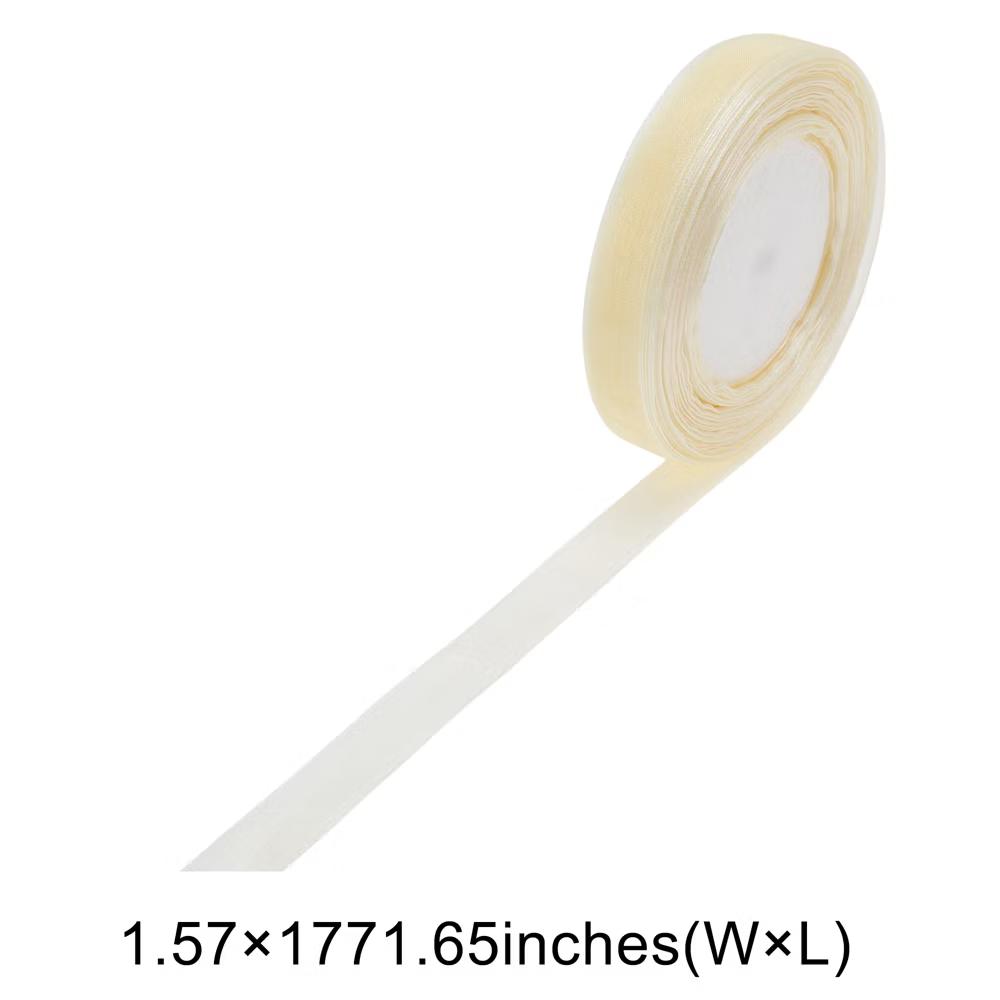 Ribbon Soft Chiffon Polyester 1771.65"x0.63" 1 Pc - Image 4