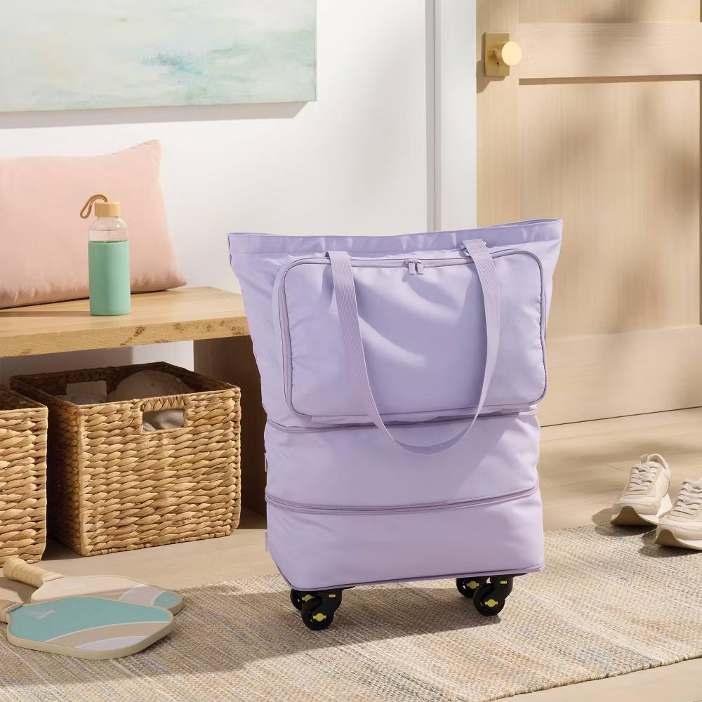 Collapsible Rolling Tote - Image 20