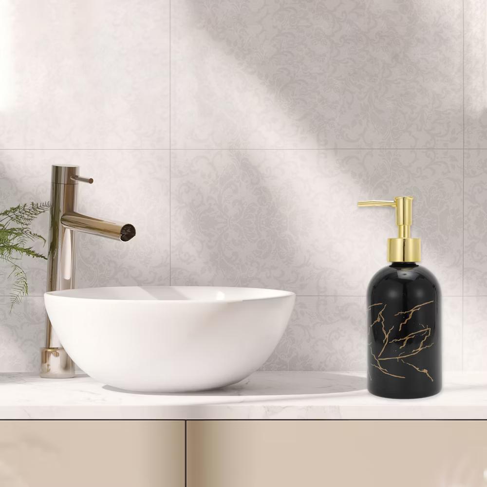 Reusable Cylinder Marble Soap Dispenser 1 Pc - Image 3