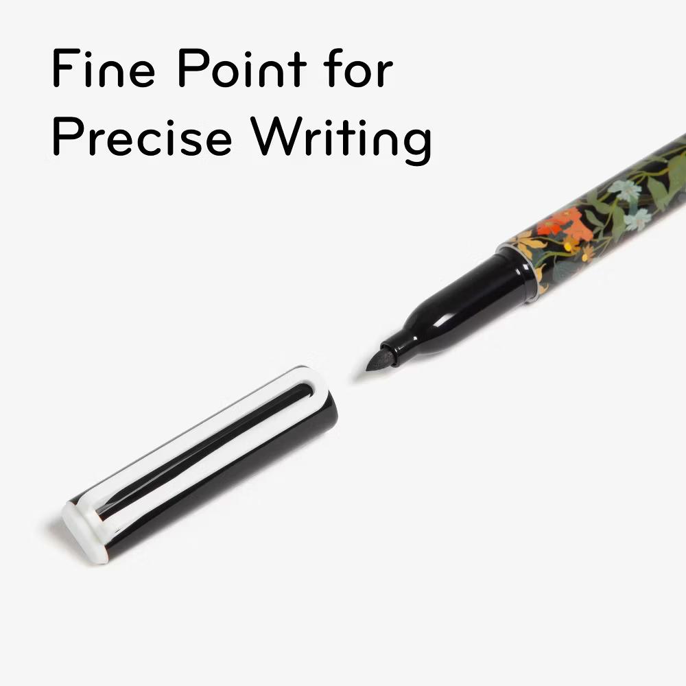 4ct Fine Point Fashion Dry Erase Markers Botanical Studies: Desk Accessories for Teachers & Dry Erase Board - Image 4