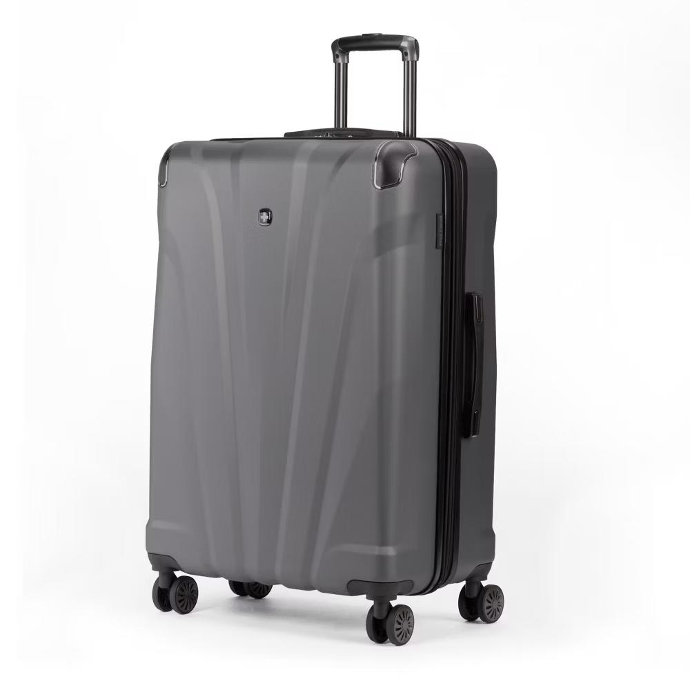 Cascade Hardside Large Checked Spinner Wheels Suitcase - Image 3