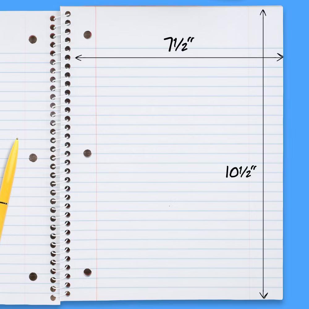 Mead 8"x10.5" College Ruled 'Chop Chop' Notebook and Stickers - Image 6