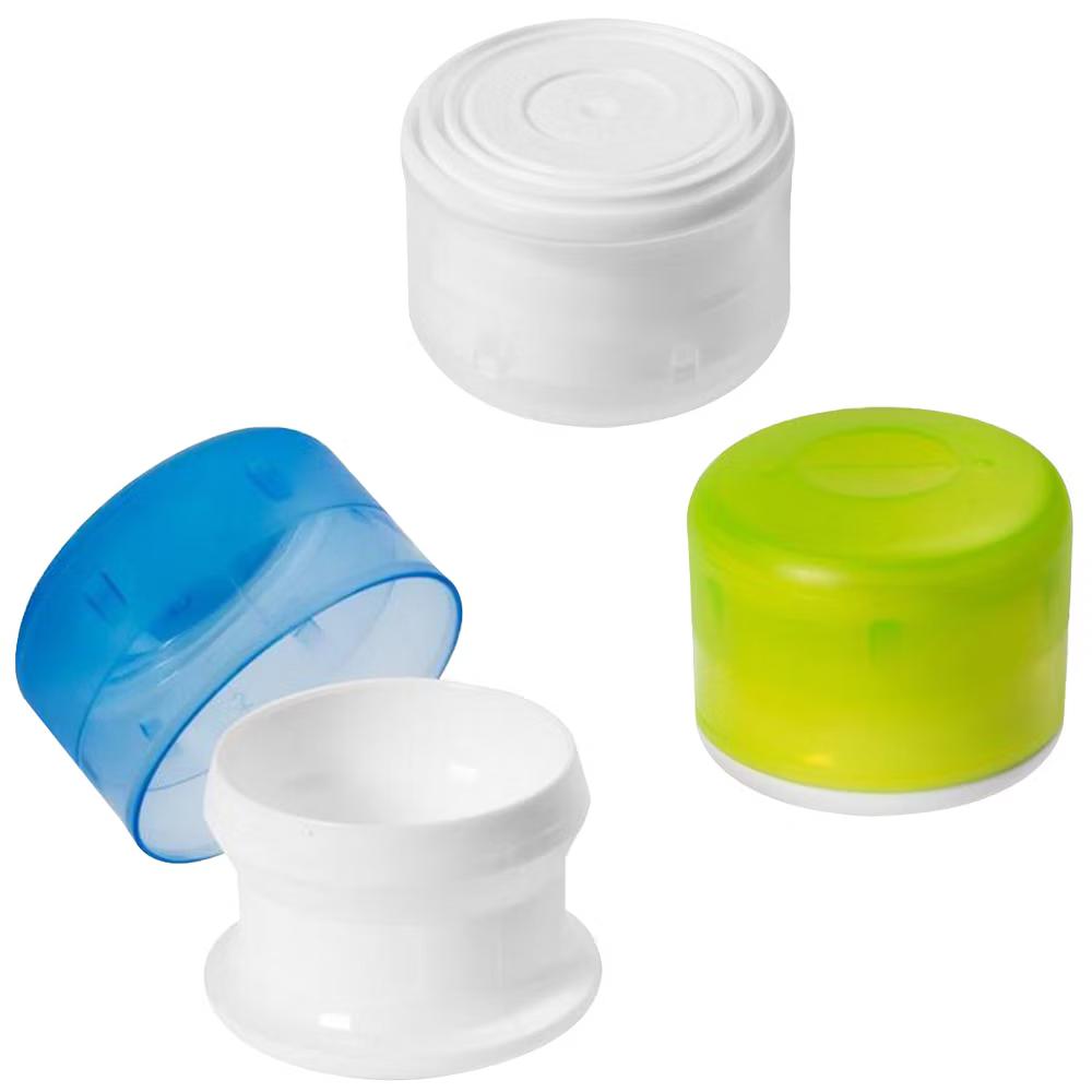 Humangear GoTubb.2 oz Container - 3 Pack Green/Blue/Clear - Image 2
