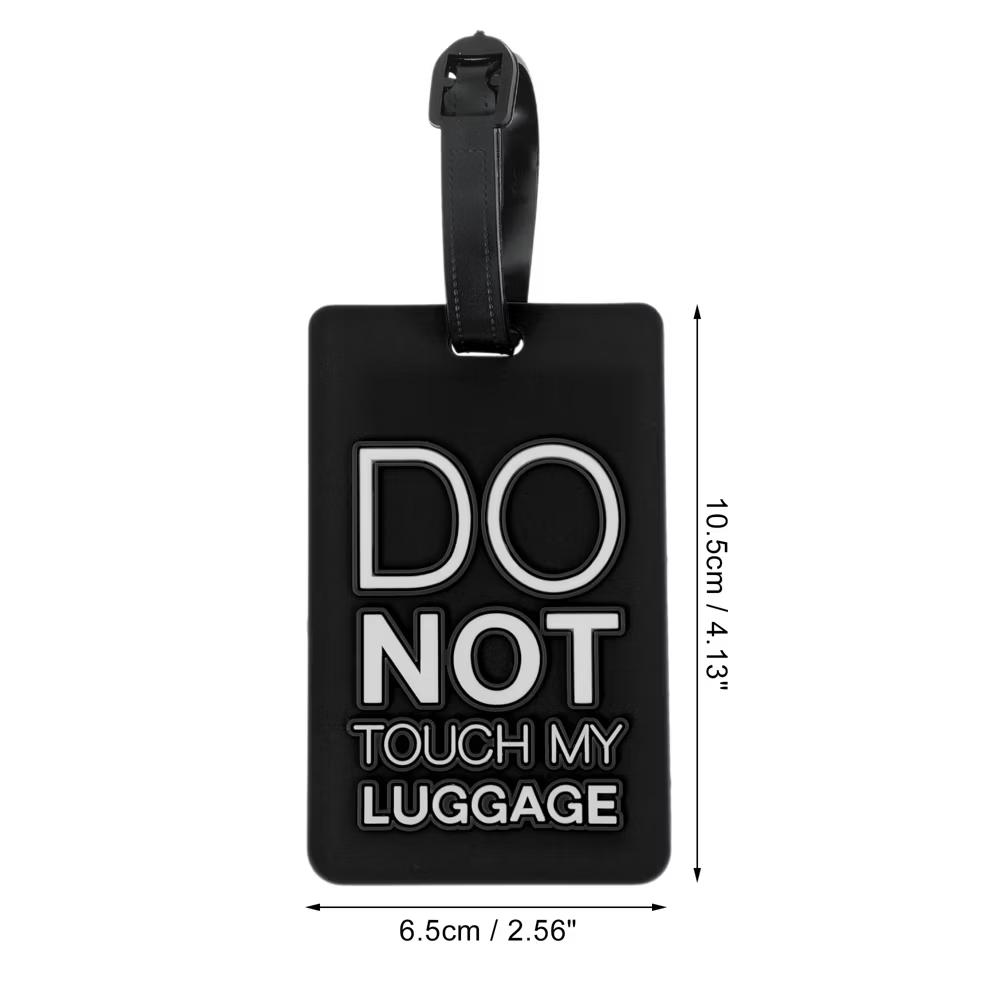 DO Pattern Luggage Tag 1 Pc - Image 4