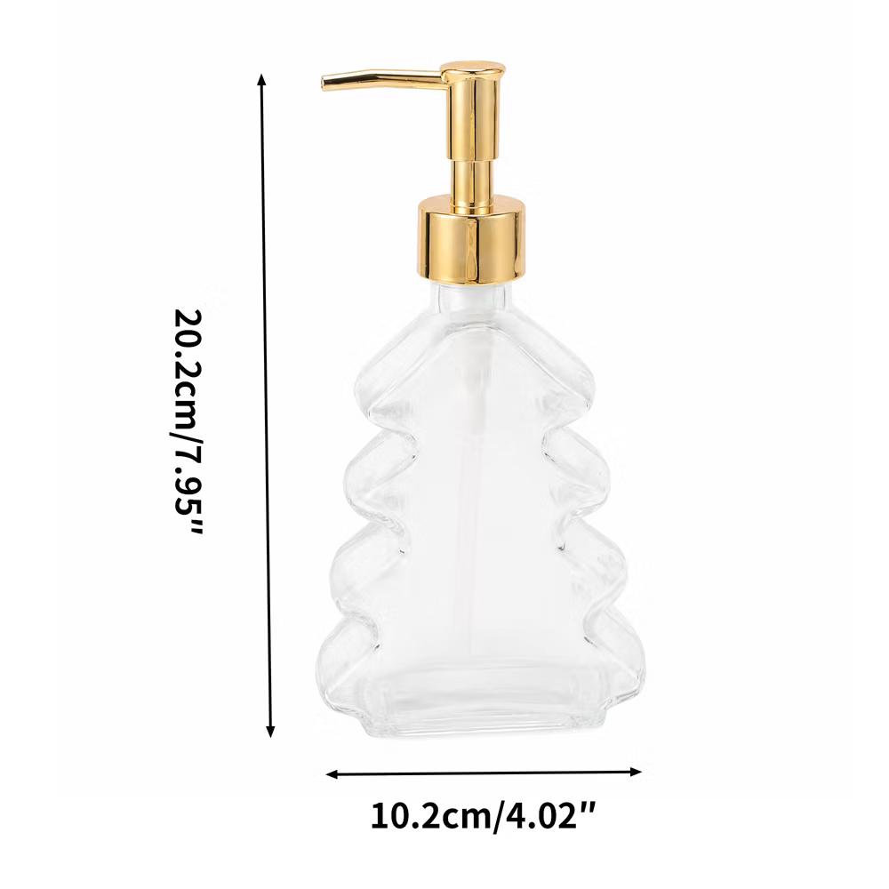 Christmas Tree Shape Pump Soap Dispenser 1 Pc - Image 2