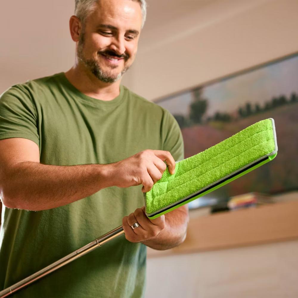 Libman Rinse 'n Wring Mop Refill: Microfiber Cleaning Tool Compatible with Libman Mop, Machine Washable, Multipurpose - Image 2