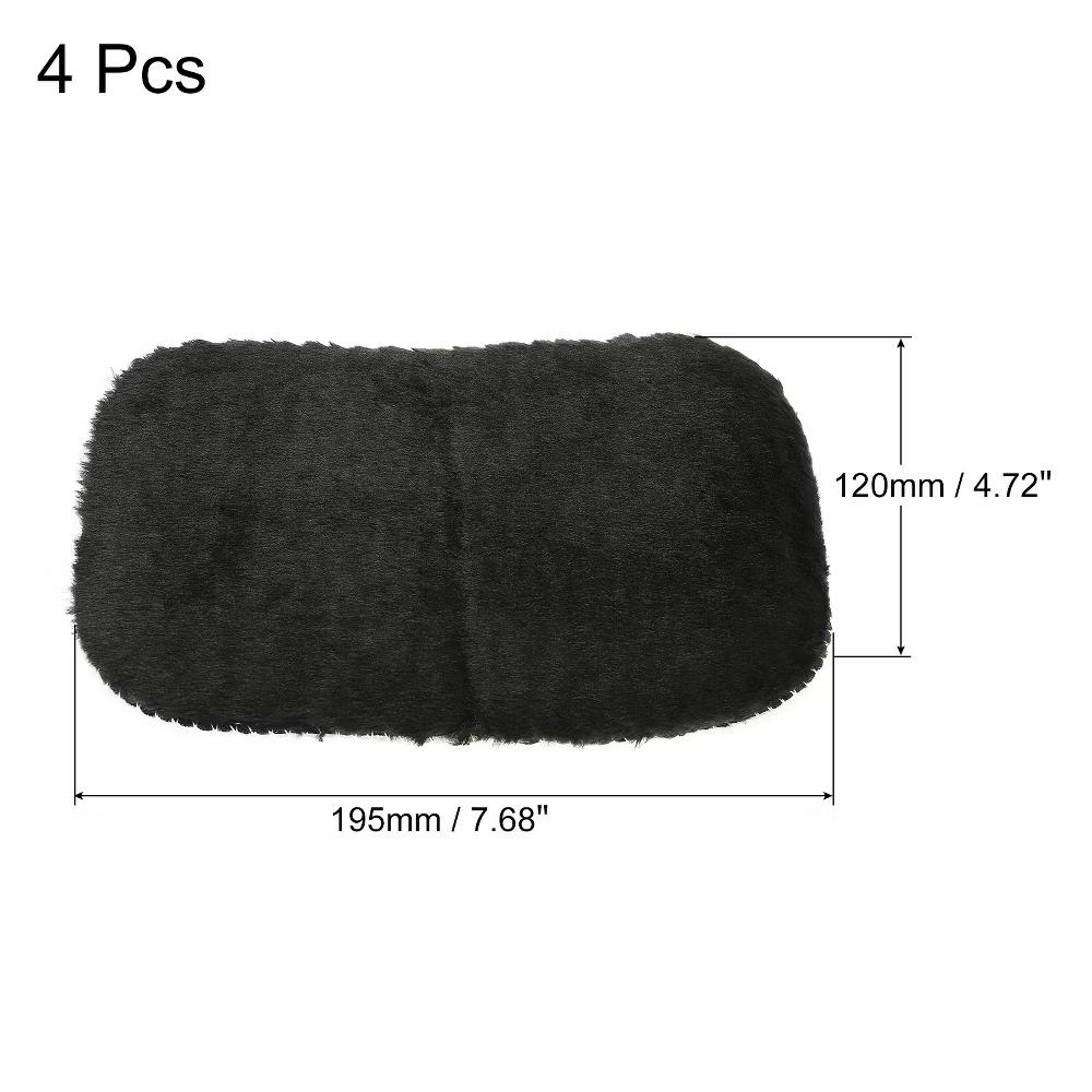 Leather Boots Shoes Polishing Cleaning Shine Gloves 4 Pcs - Image 2