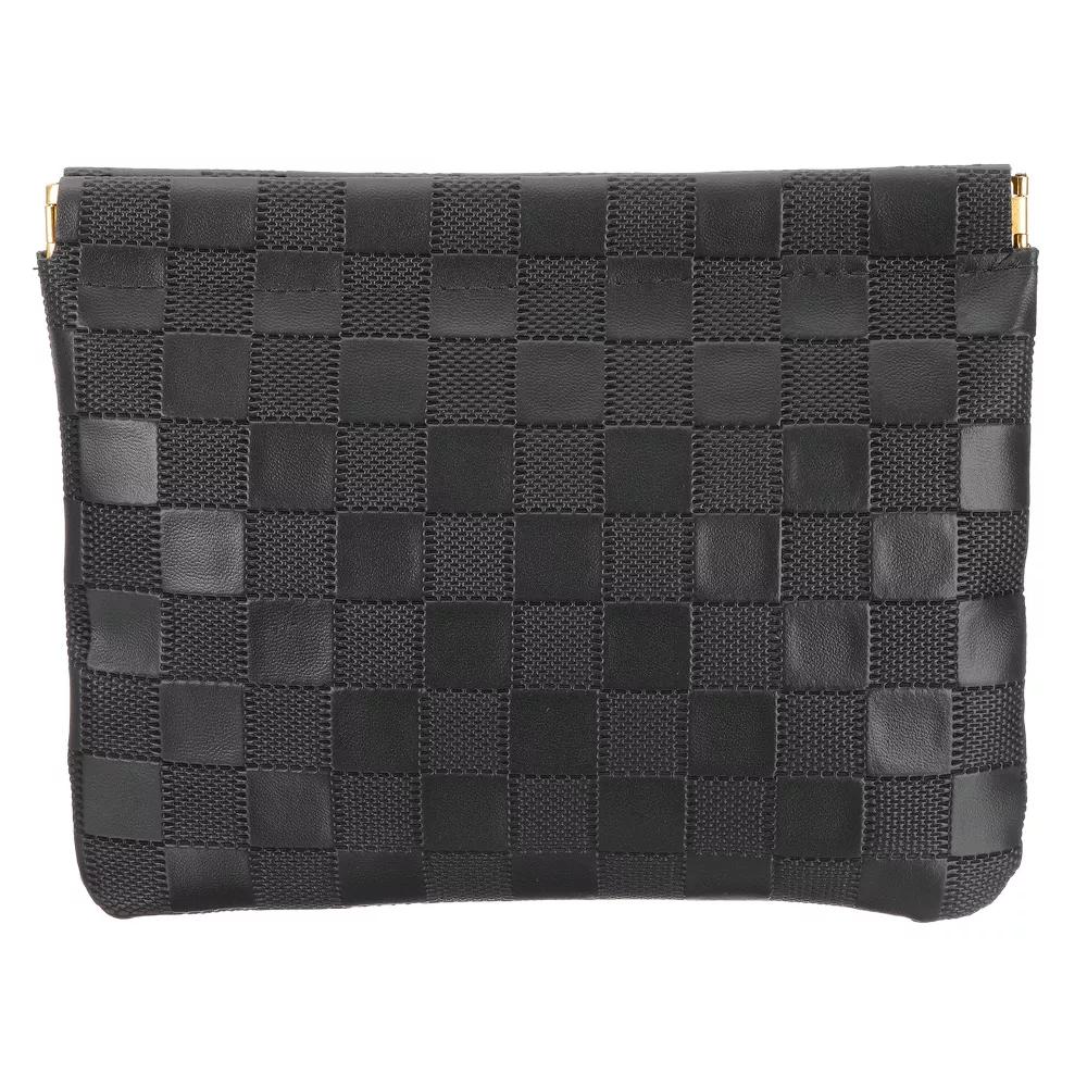 Leather Waterproof Travel Organizing Mini Snap Closure Makeup Pouch - Image 29