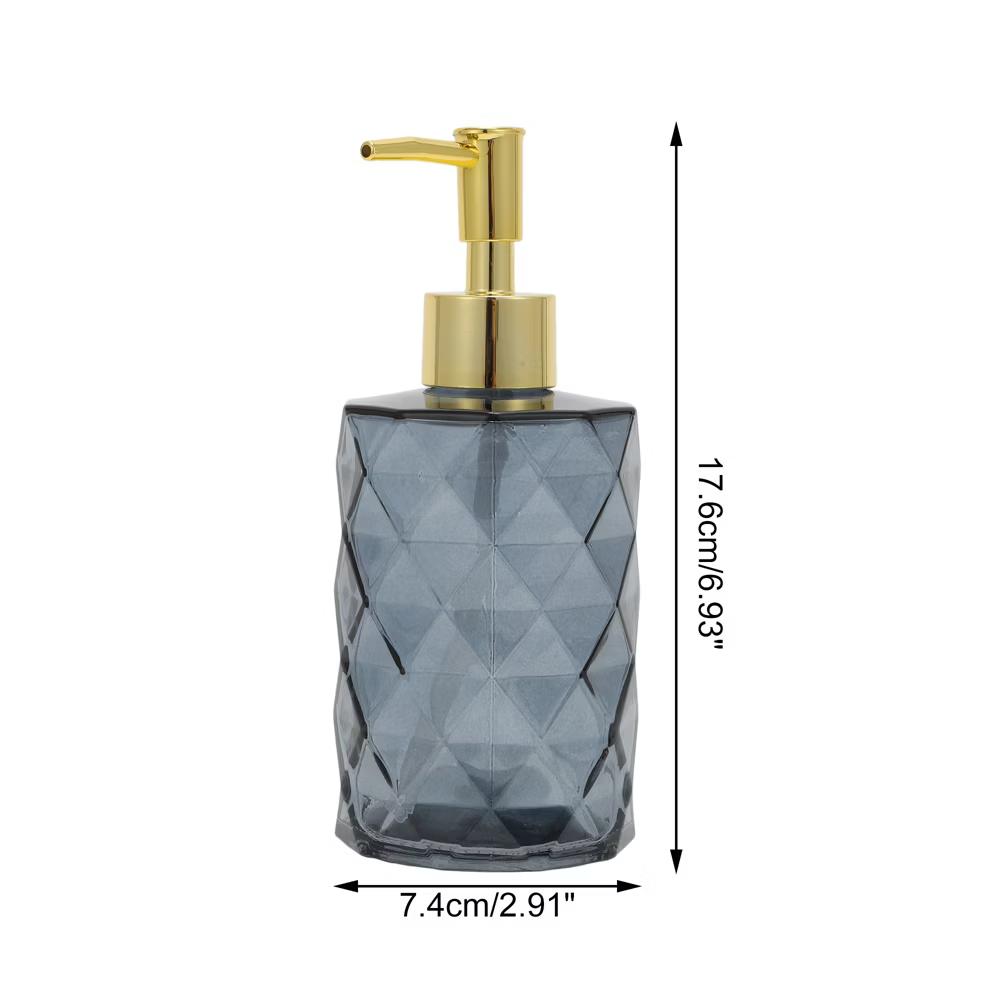 Reusable Diamond-shaped Soap Dispenser 11.16oz 1 Pc - Image 17