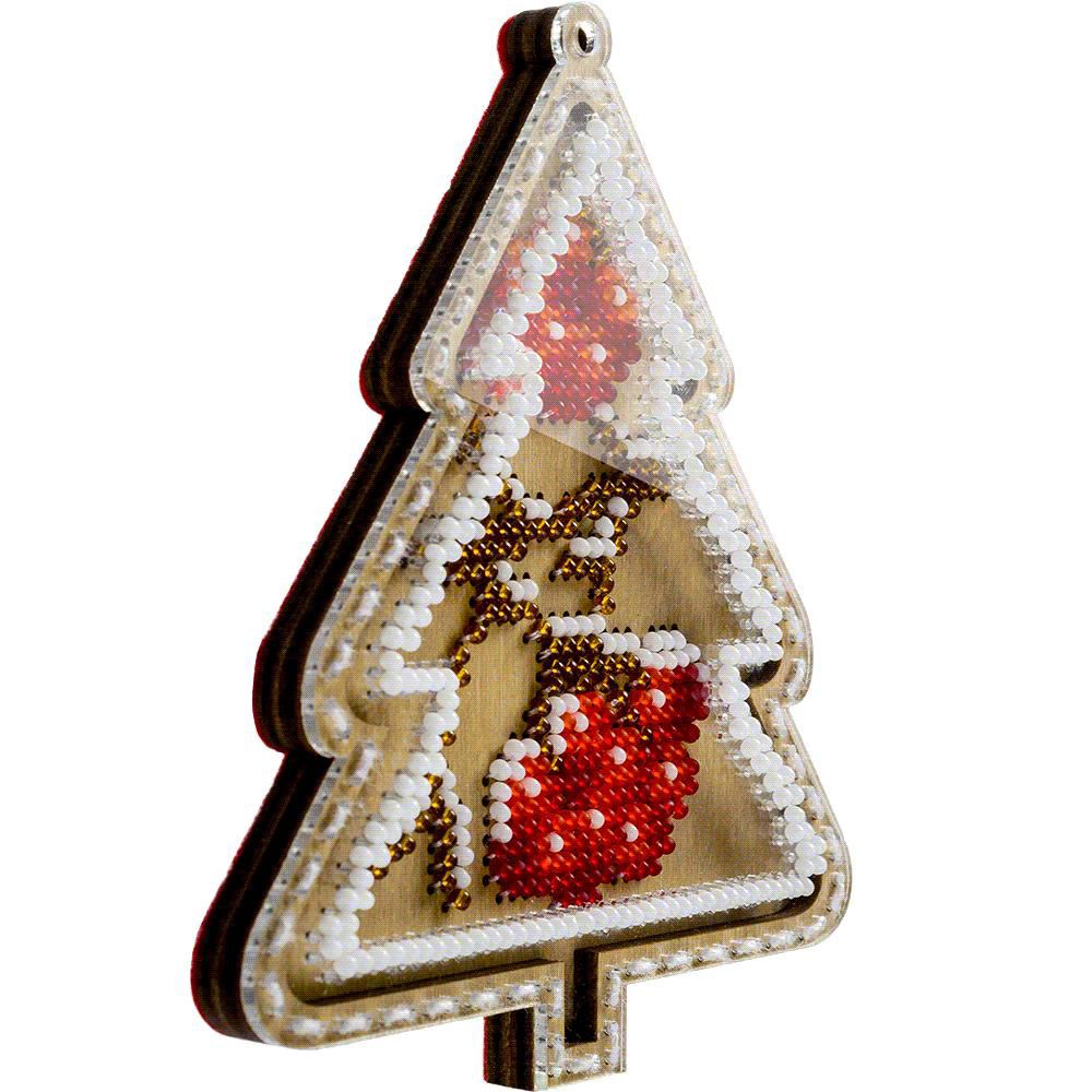 Crafts Bead embroidery kit on wood FLK-374 - Image 4