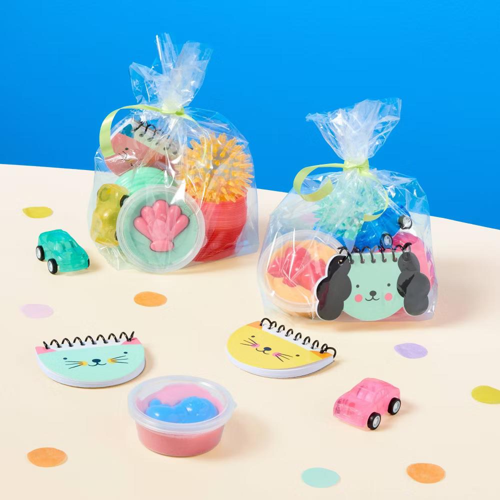 6ct Cat/Dog Mini Spiral Notebooks - Multicolor Animal Party Favors for Kids, Birthday Goodie Bag Essentials - Image 2