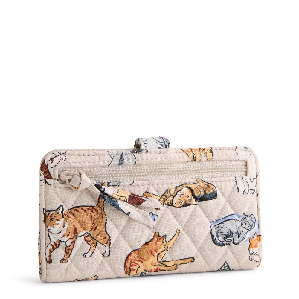 Women's Outlet Cotton Medium Essential Tab Wallet - Image 3