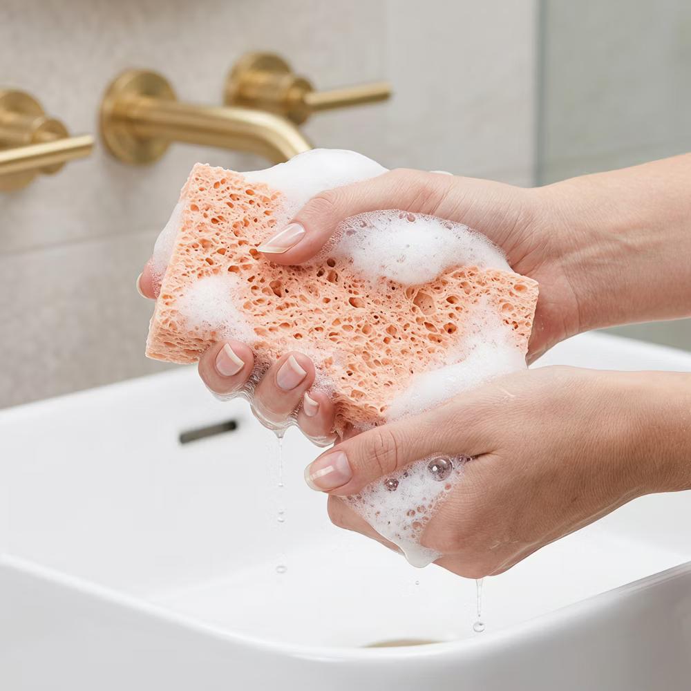 Kitchen Household Cleaning Non-Scratch Cleaning Sponge 6 Pcs - Image 27