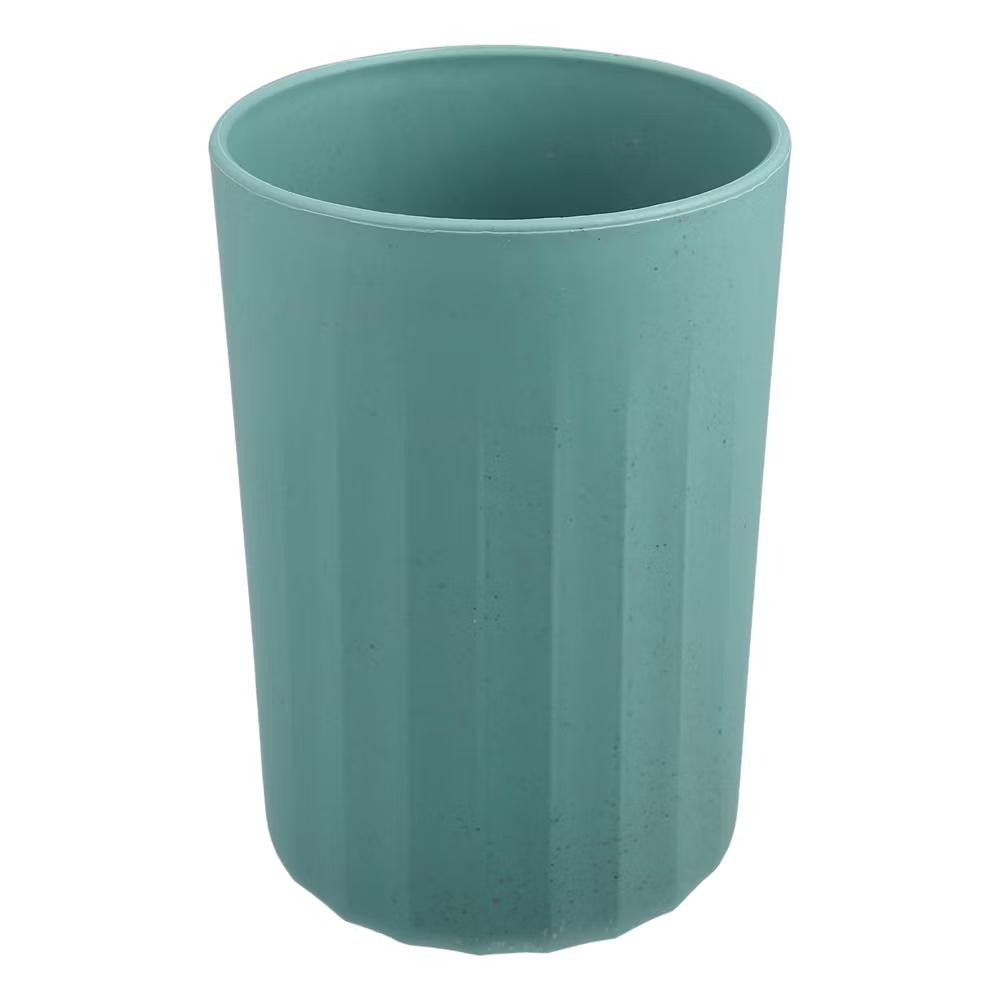 Bathroom Tumbler with Smooth Lines Wheat Straw Cup for Bathroom for Toothpaste 4.09''x2.80'' 1Pc - Image 20