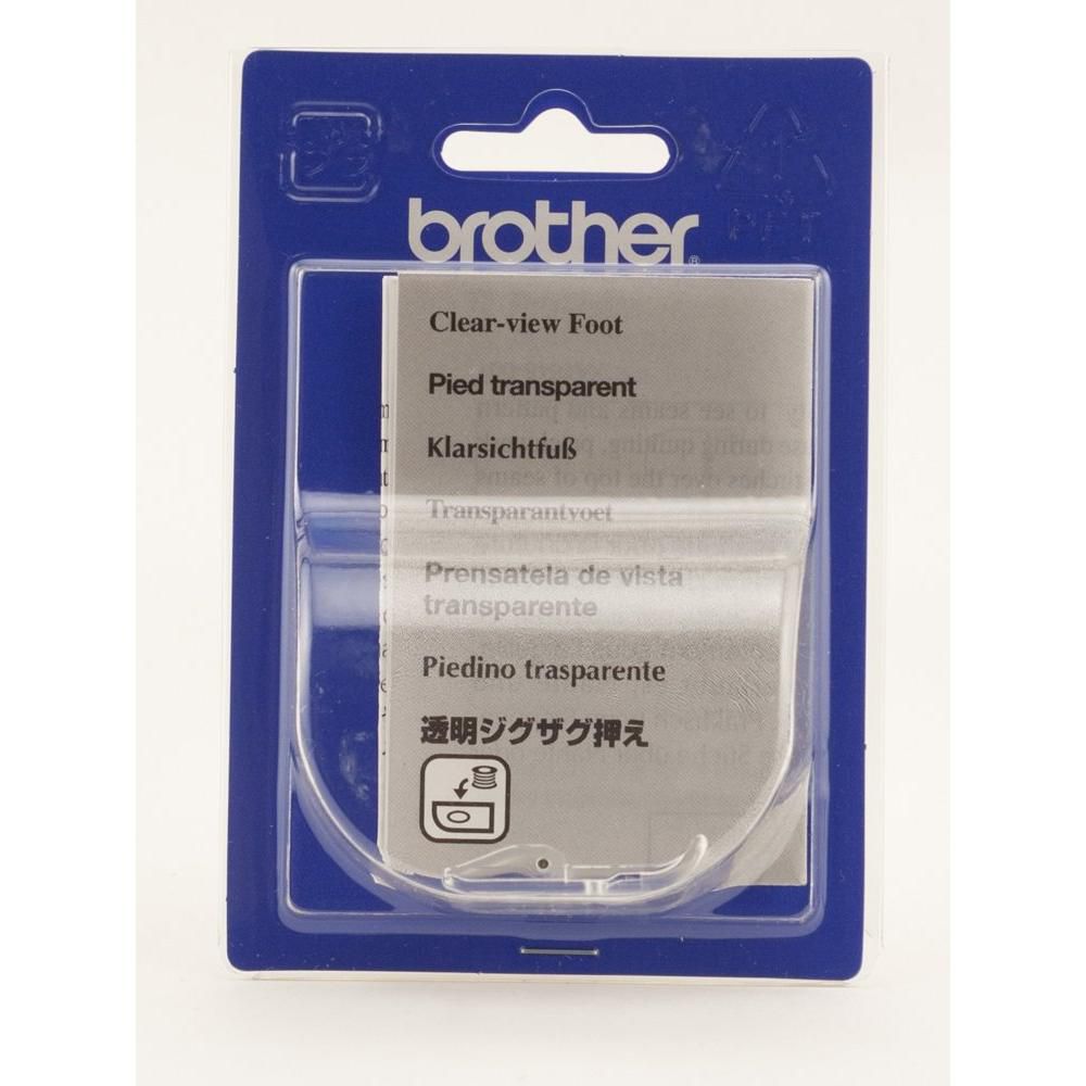 SA145 7mm Horizontal Clear View Sewing Foot Snap On - Image 3