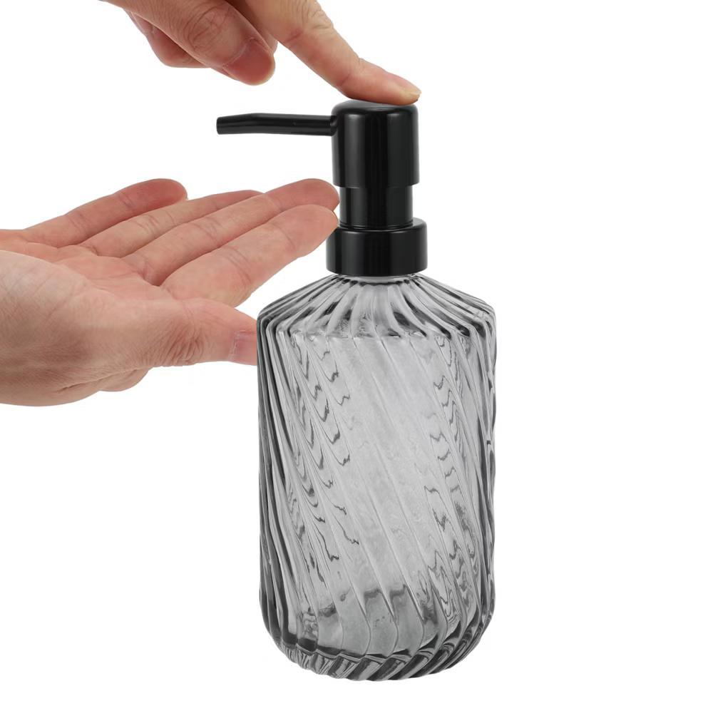 Simple Twill Lines Soap Pump Dispenser 450ml 1 Pc - Image 9