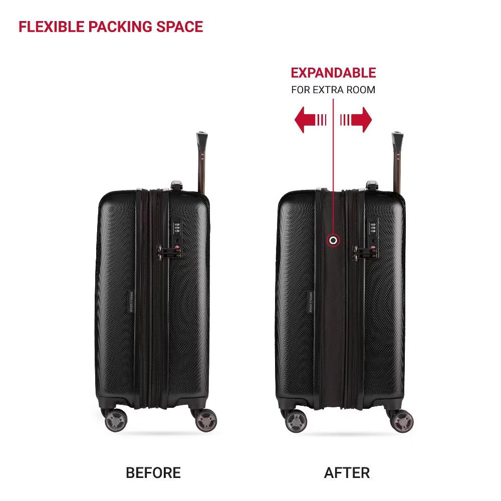 Energie Hardside Carry On Spinner Wheels Suitcase - Image 39