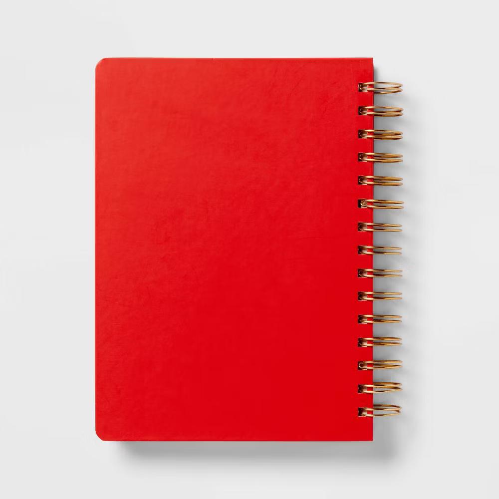 Twin Wire 6"x8" Planner with Elastic Closure Bright - Image 2