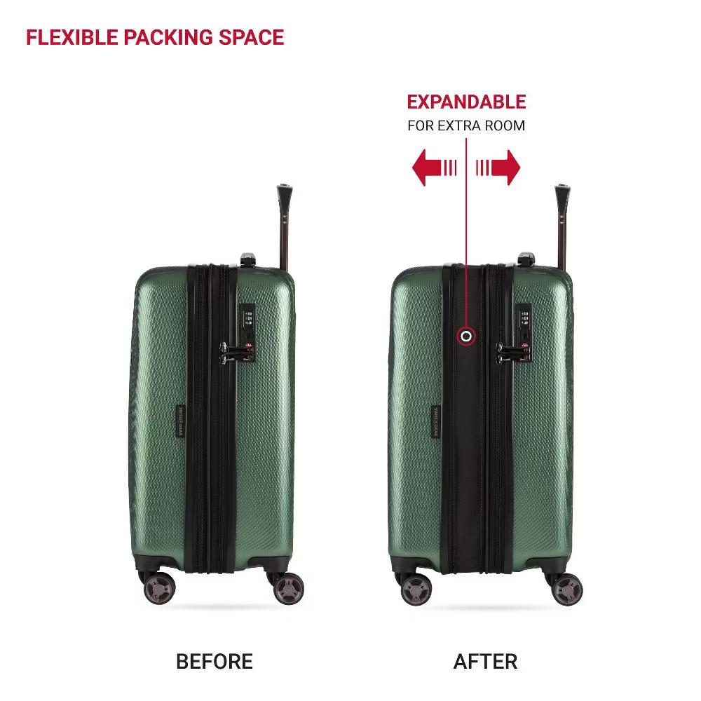 Energie Hardside Carry On Spinner Wheels Suitcase - Image 23