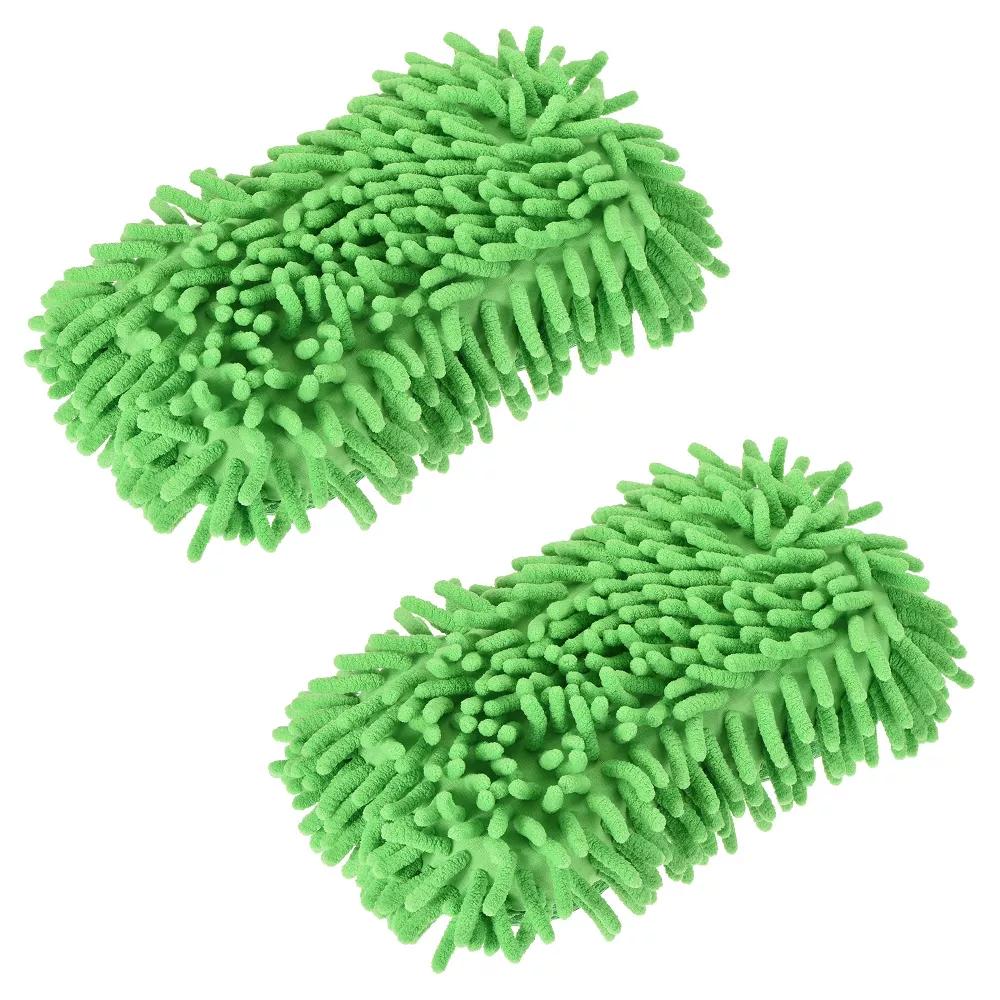 Microfiber Chenille Wash Gloves Washing Sponge Mitten Dry Duster for Daily Cleaning - Image 8