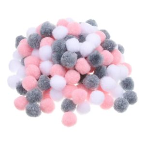 Creative DIY Crafts Decoration Home Art Supplies Pom Poms 0.6" 300 Pcs