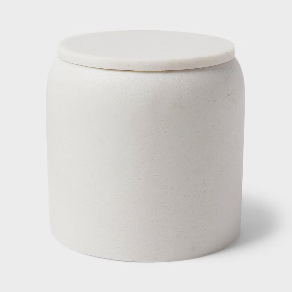 Concrete Resin Collection Covered Jar - Image 4
