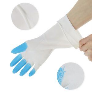 Durable Non-Slip Cleaning Gloves 1 Pair