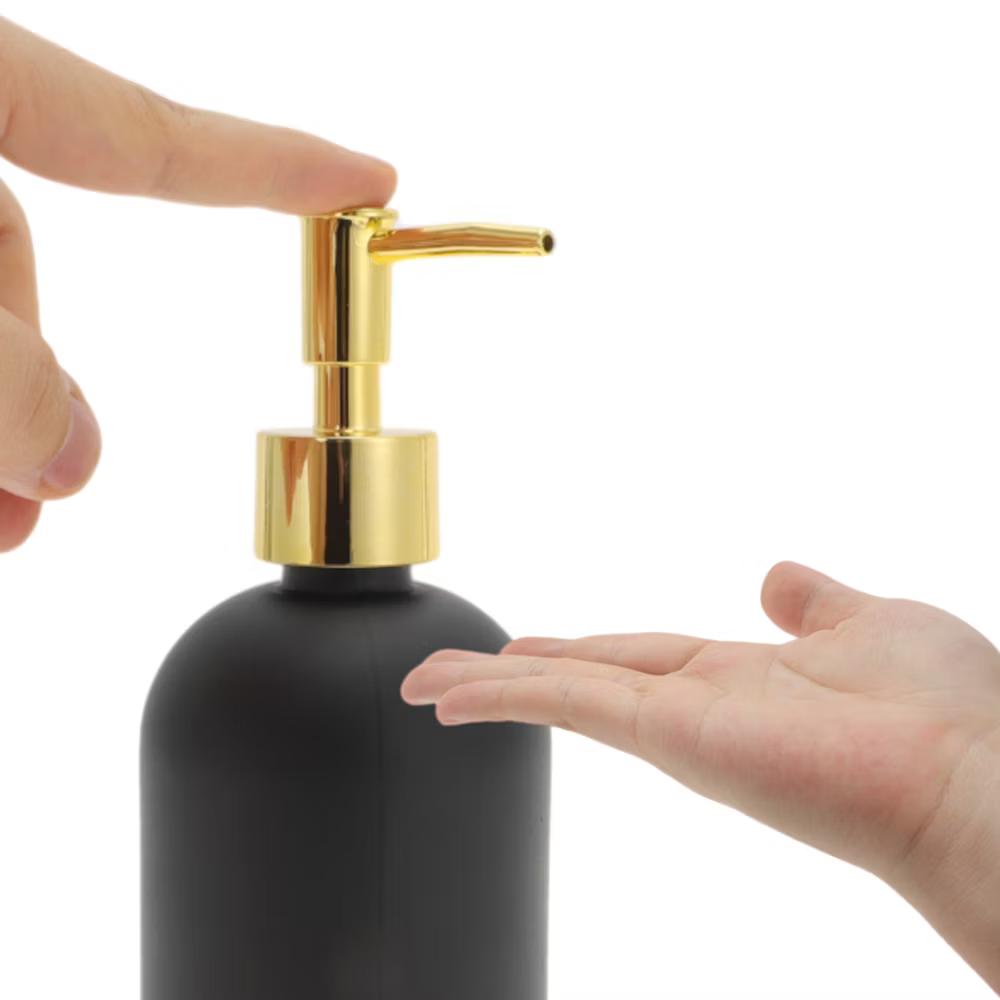 Reusable Cylinder Frosted Soap Dispenser 1 Pc - Image 5