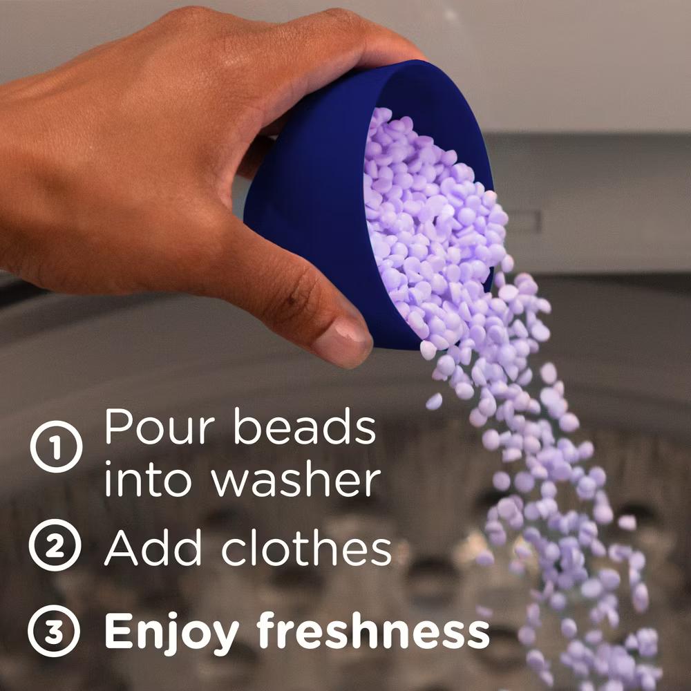 Infusions Calm Lavender & Vanilla Bean Scent In-Wash Booster Beads - Image 2