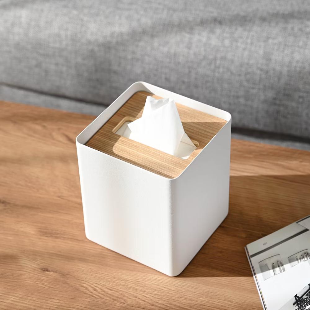 Home Tissue Box Cover - Square - Steel - Image 4