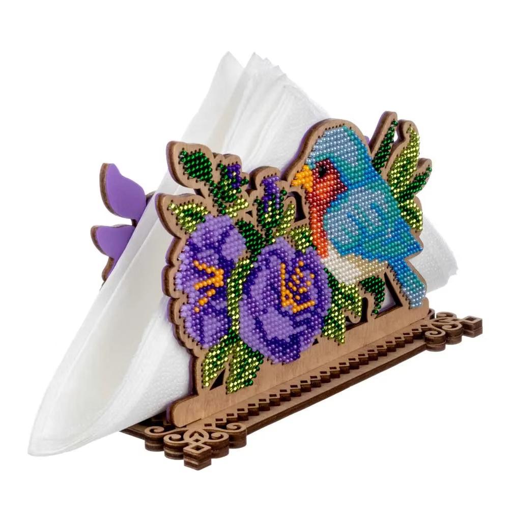 Crafts Bead embroidery kit on wood FLK-532 - Image 3