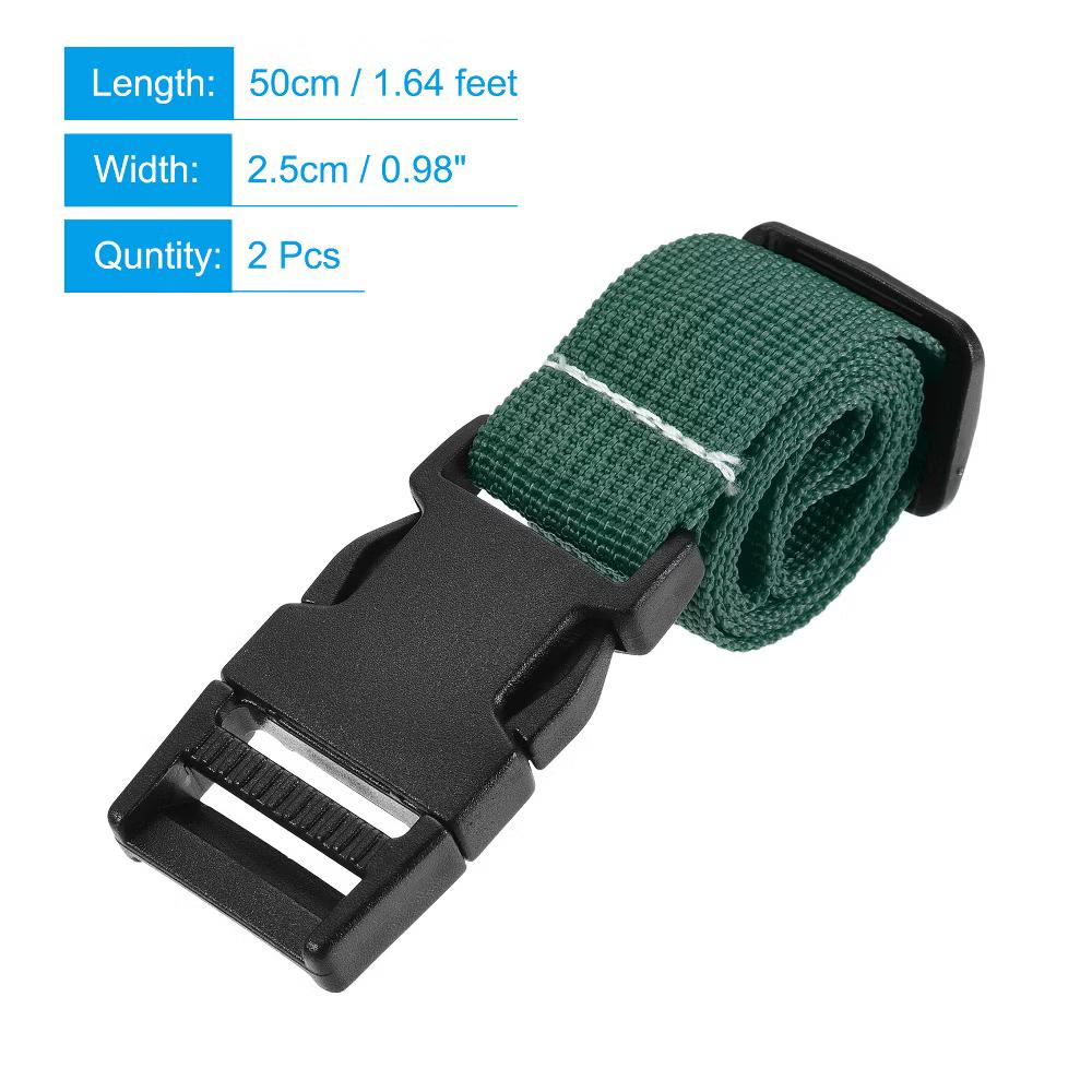 Travel Packing Adjustable Utility Strap with Buckle 2 Pcs - Image 15