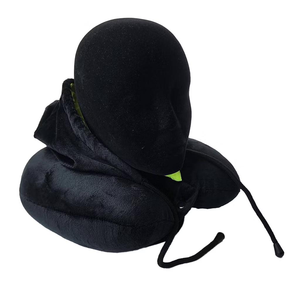 WOLF Hooded Travel Neck Pillow - Image 15