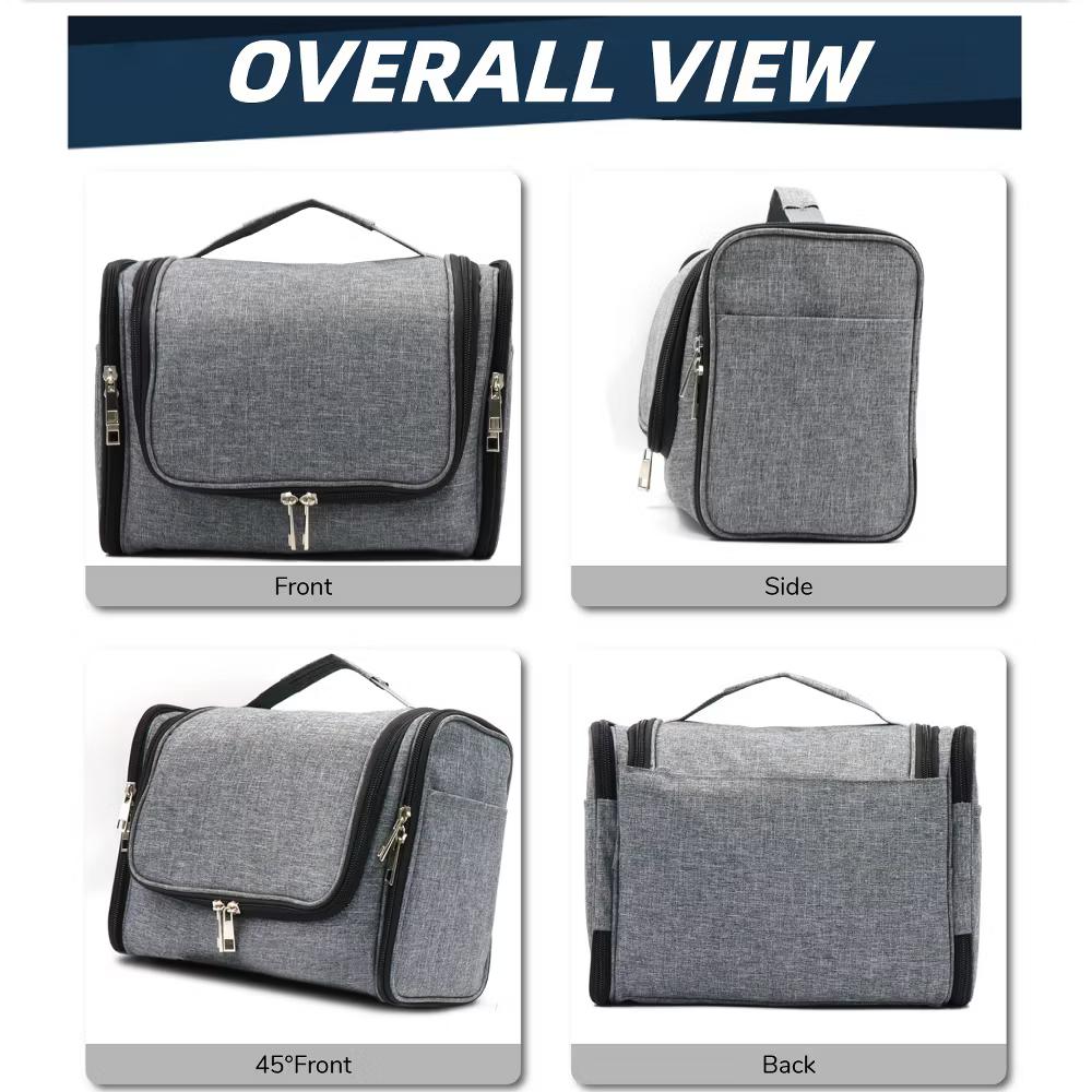 Large Capacity Toiletry Bag for Women and Men, Hanging Toiletry Organizer Cosmetics Makeup Bag - Image 41
