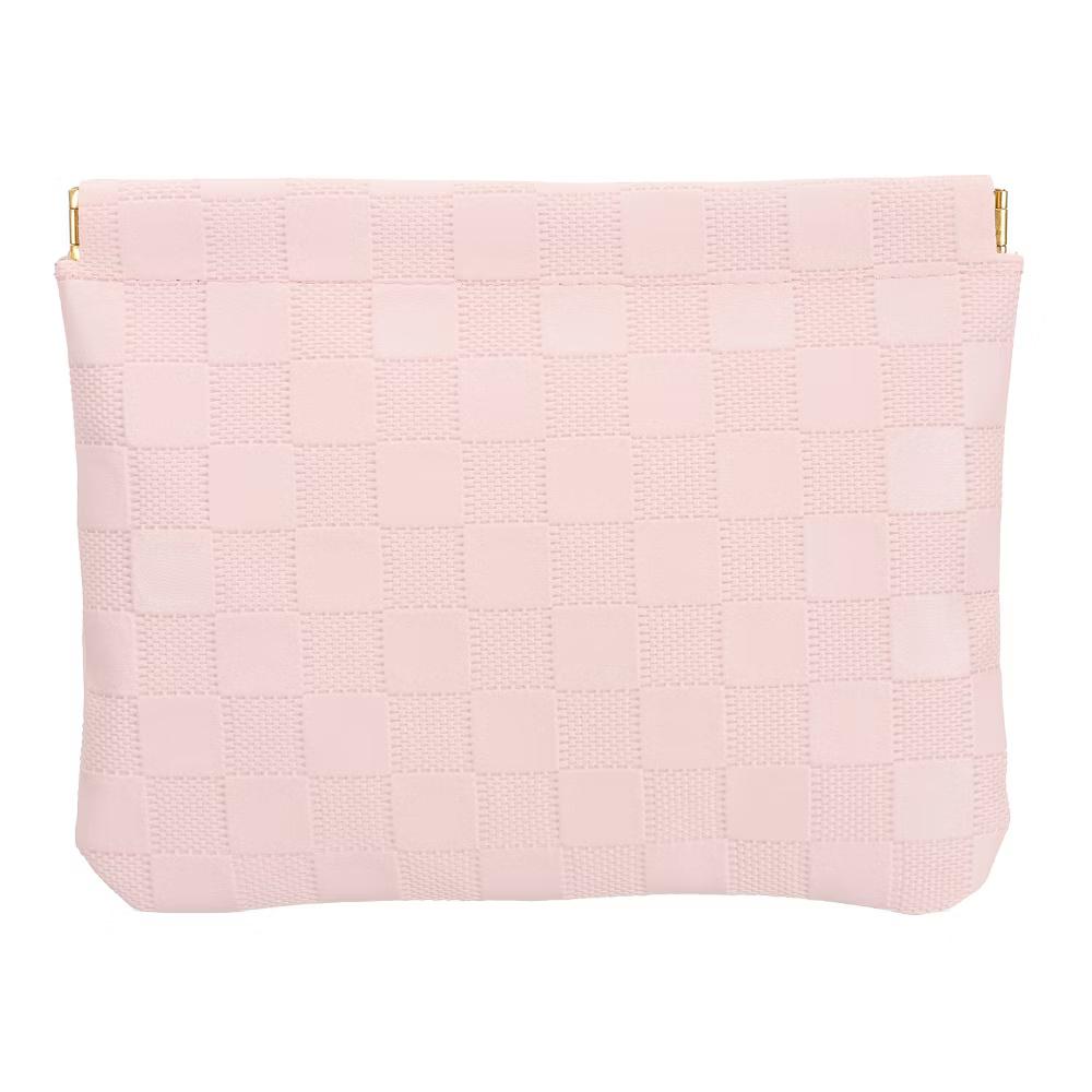 Leather Waterproof Travel Organizing Mini Snap Closure Makeup Pouch - Image 35