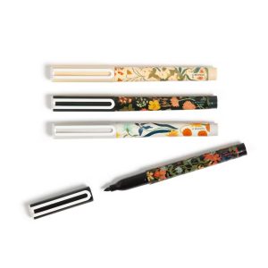 4ct Fine Point Fashion Dry Erase Markers Botanical Studies: Desk Accessories for Teachers & Dry Erase Board