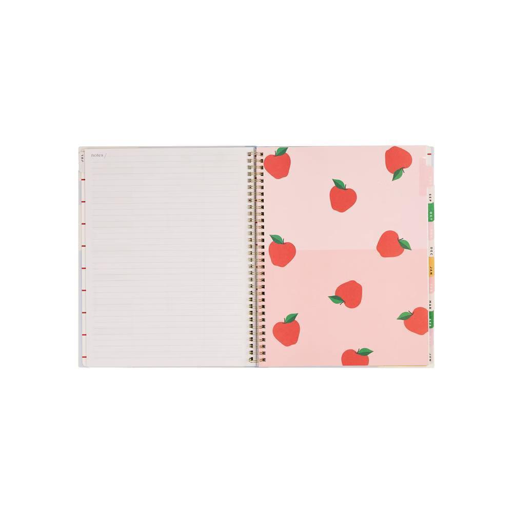 Happy Brands 2026-2027 9.375"x11.875" Organized Colorblock Pop Big 12 Months Twin Loop Dated Teacher Planner - Image 8