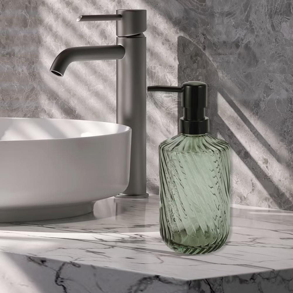 Simple Twill Lines Soap Pump Dispenser 450ml 1 Pc - Image 18