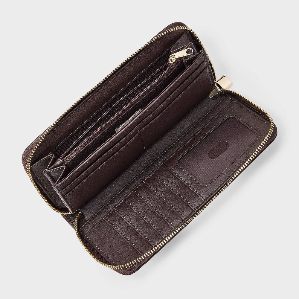 Large Zip Wallet with Charm - Image 23