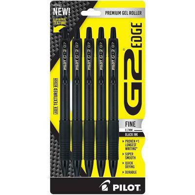 5pk G2 Edge Gel Pens Fine Point 0.7mm Black Ink - Image 5