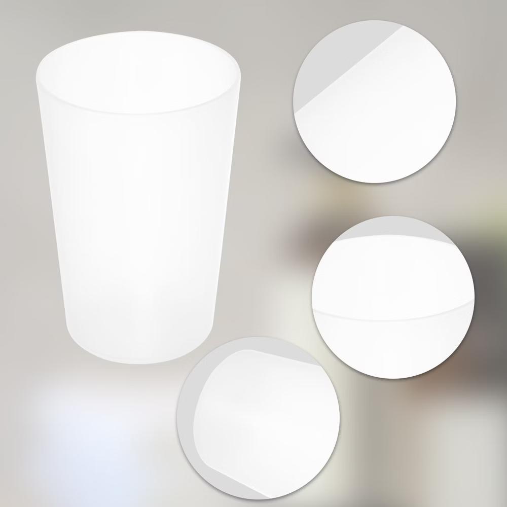 Bathroom Toothbrush Tumblers PP Cup for Bathroom 4.92''x3.03'' 2pcs - Image 14